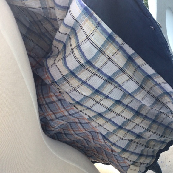 Free People 100% Cotton Utility Thigh Length Button Down Jacket Coat - Picture 13 of 16